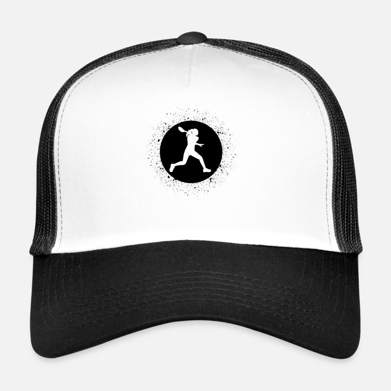 Circle with splash and tennis - Trucker Cap