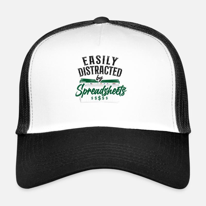 Comptable Comptable Comptable Comptabilité Casquette trucker 