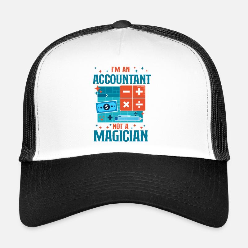 Comptable Comptable Comptable Comptabilité Casquette trucker 