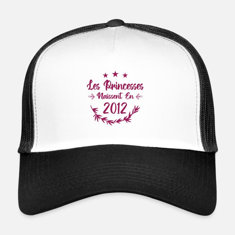 Les princesses naissent en 2012 Casquette trucker 