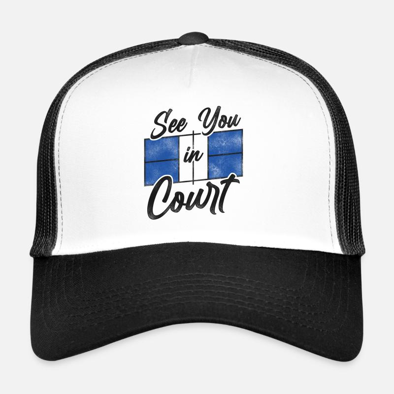 Pickleball Pun Rendez-vous au tribunal Casquette trucker 