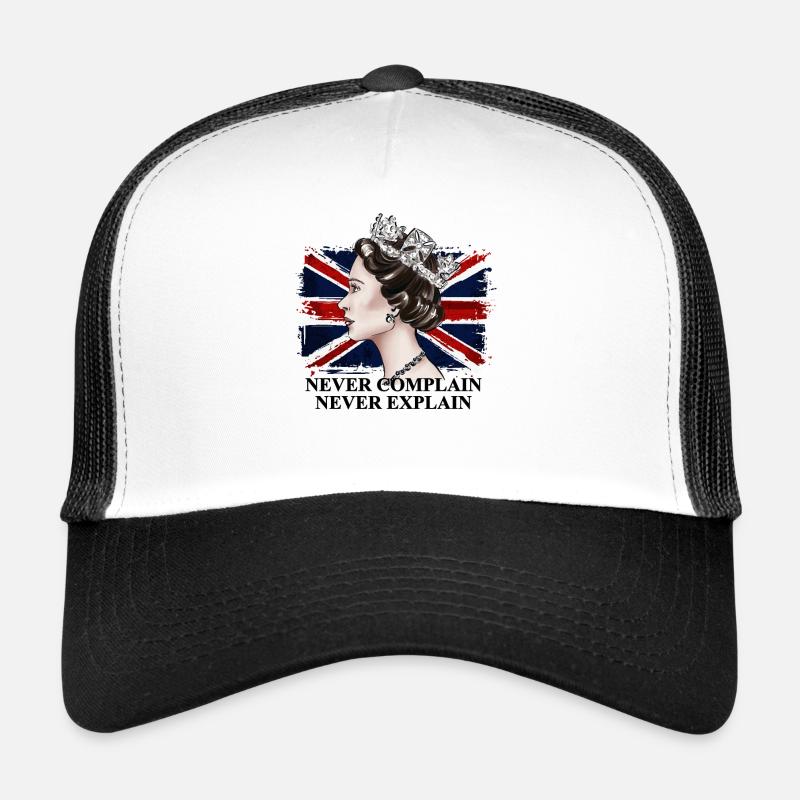 Reine d’Angleterre Casquette trucker 