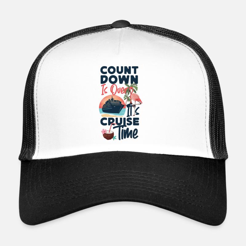 Cruise Ship Vacation Count Down Is Trucker Cap