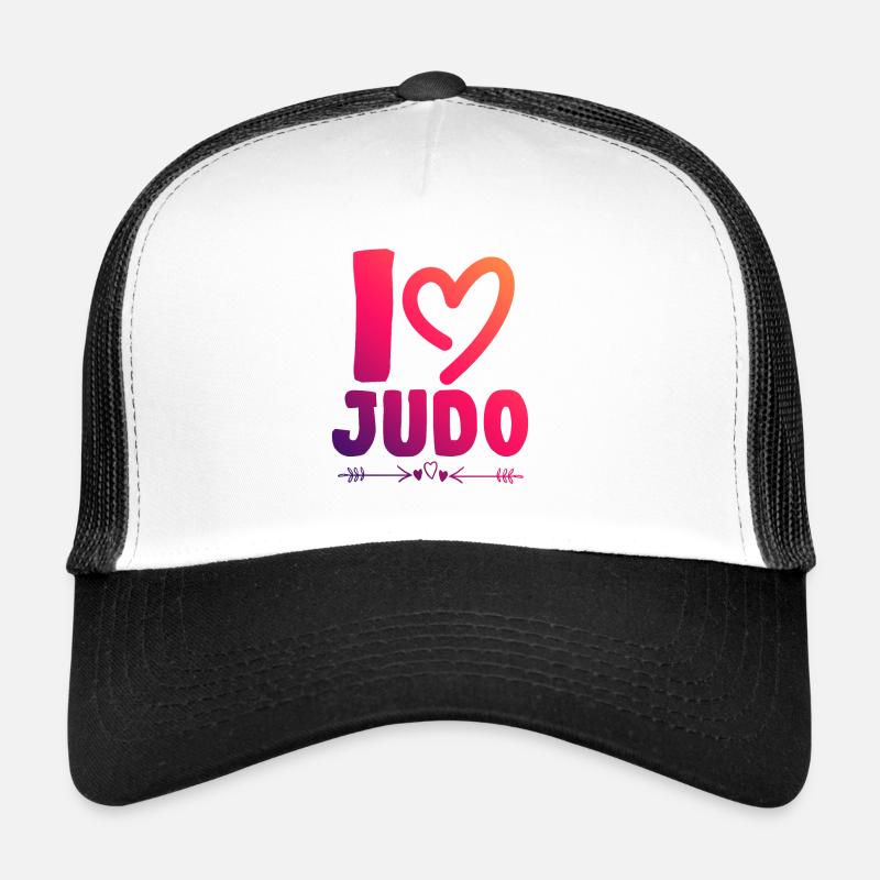 J’adore le judo Casquette trucker 