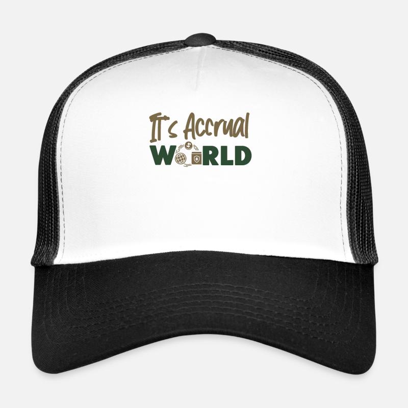 Accountant Bookkeeper Accounting Trucker Cap