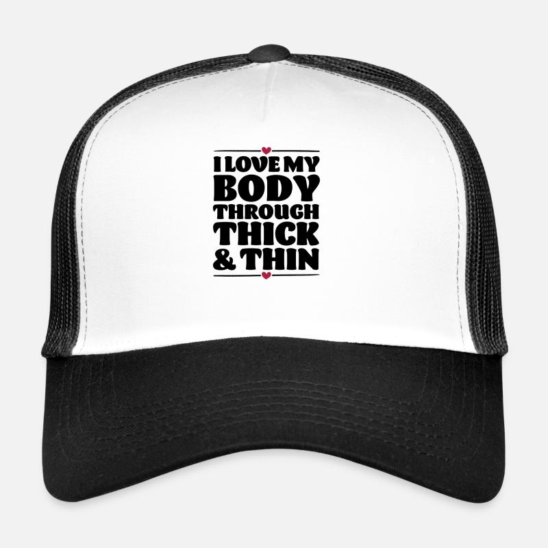 Aimez votre corps Casquette trucker 