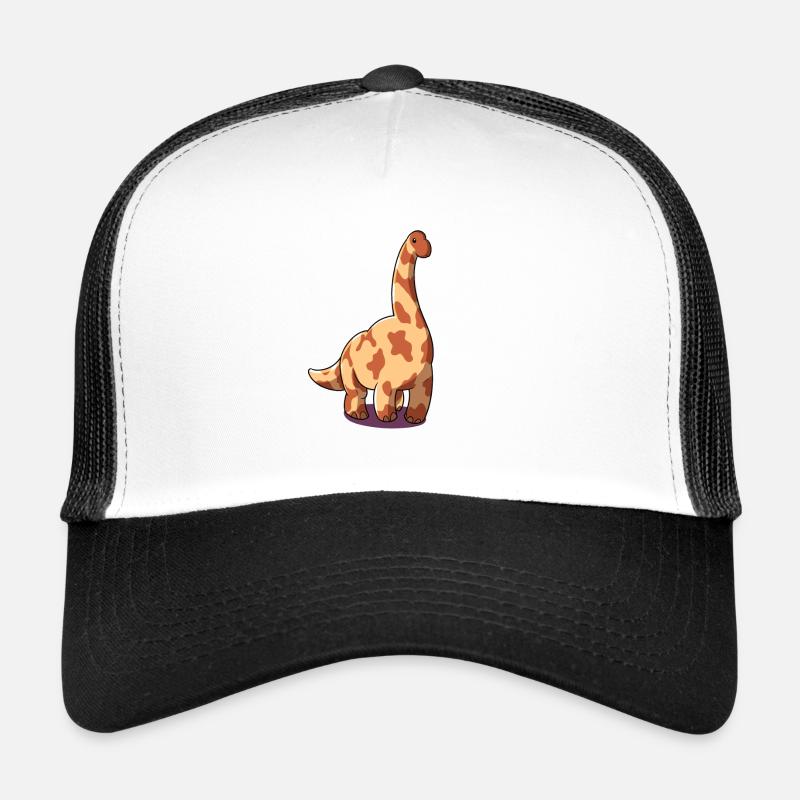 Brachiosaure de dessin animé Casquette trucker 
