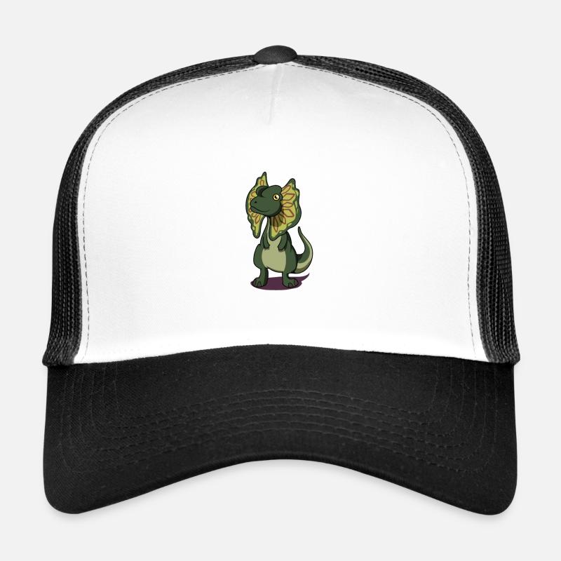 Dessin animé Dilophosaurus Casquette trucker 