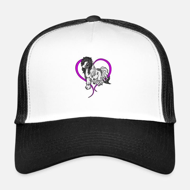 Amoureux des chevaux - Tinker Casquette trucker 