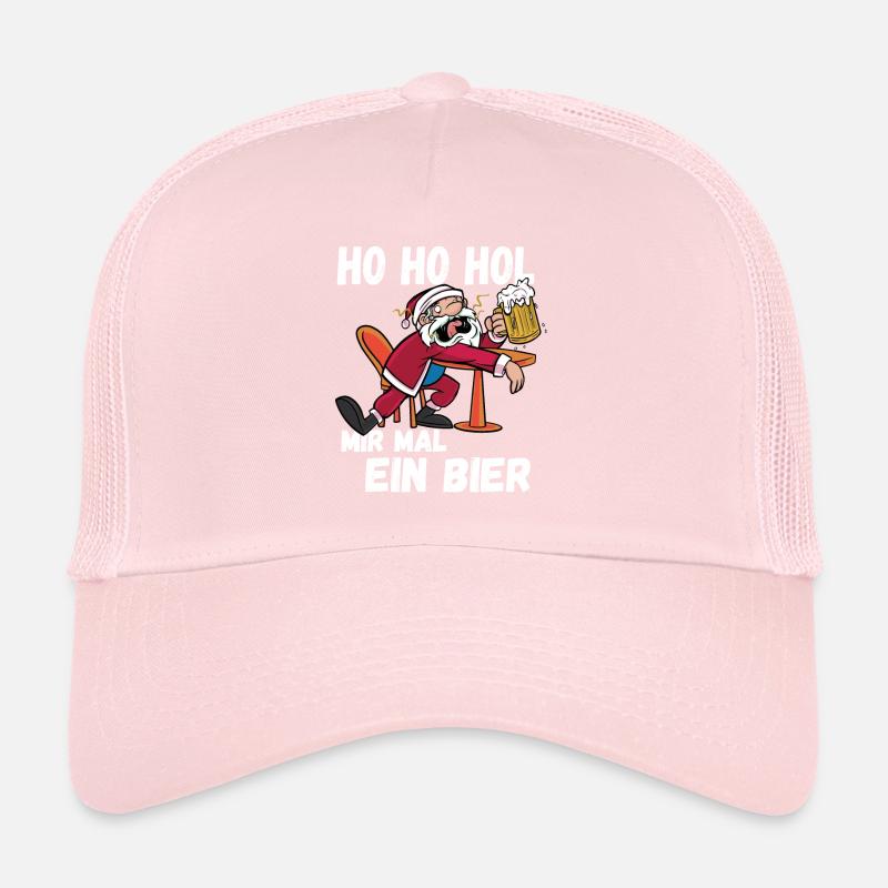 Ho Hol mir mal ein Bier Ugly Christmas Xmas Idee Trucker Cap