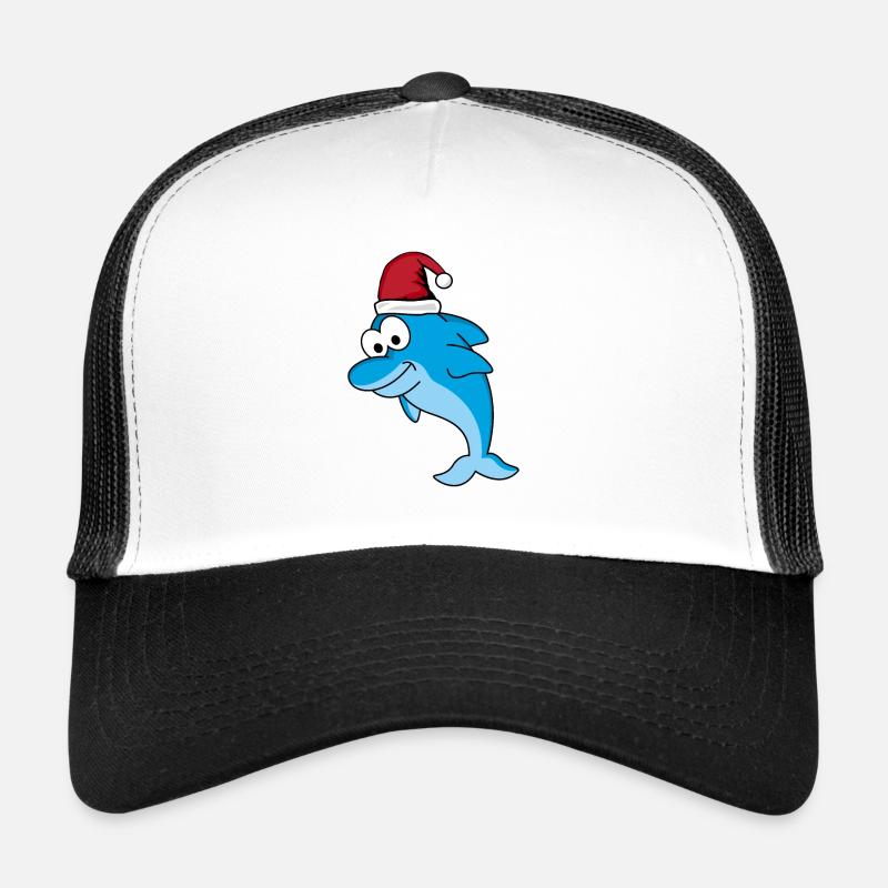 Delfin Comic Weihnachten Trucker Cap