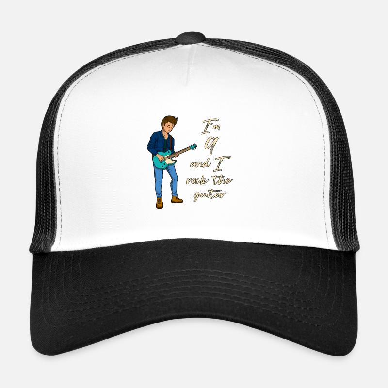 I’m 9 - Jeune guitariste Casquette trucker 