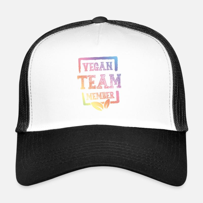 Membre de l’équipe végétalienne Casquette trucker 