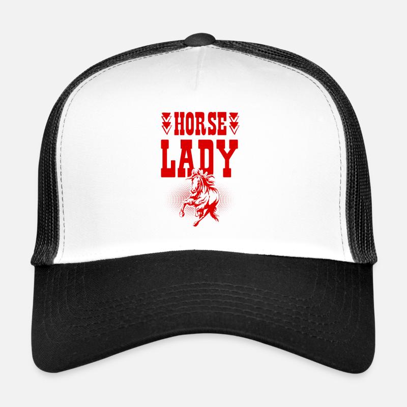Dame du cheval Casquette trucker 