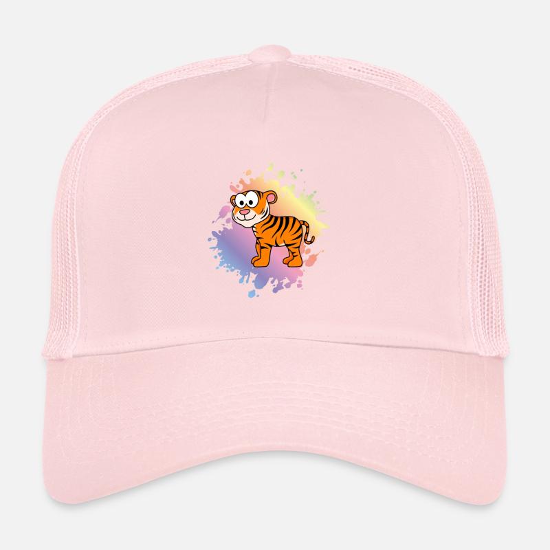 Tiger Comic Tier Trucker Cap