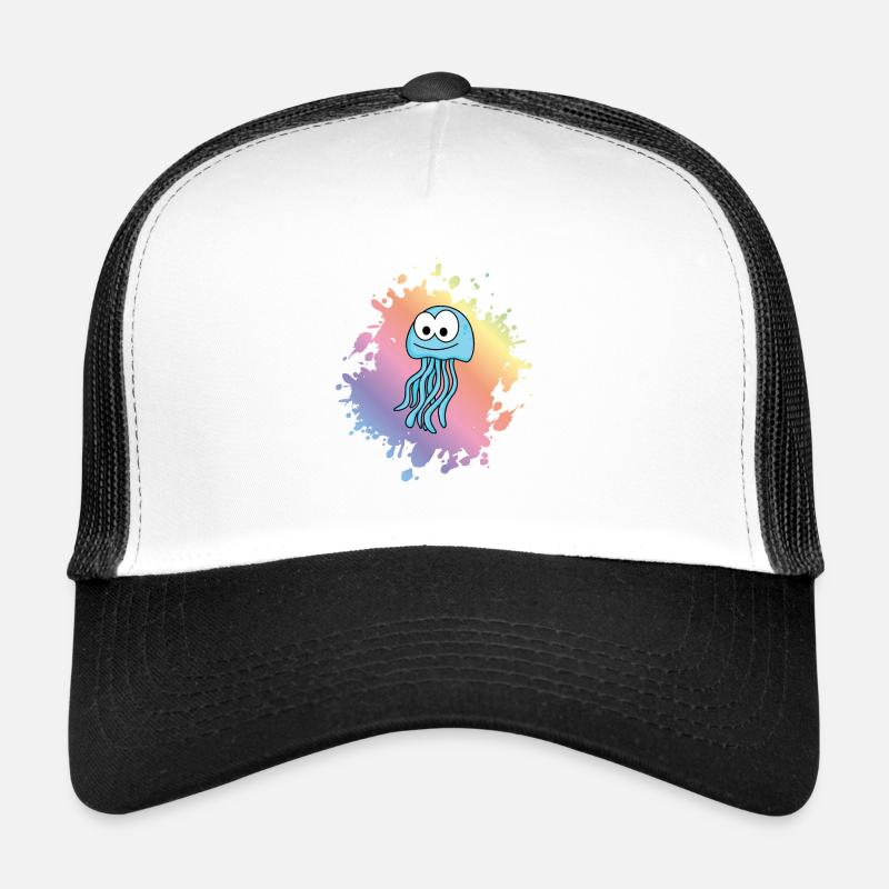 Qualle Comic Tier Trucker Cap
