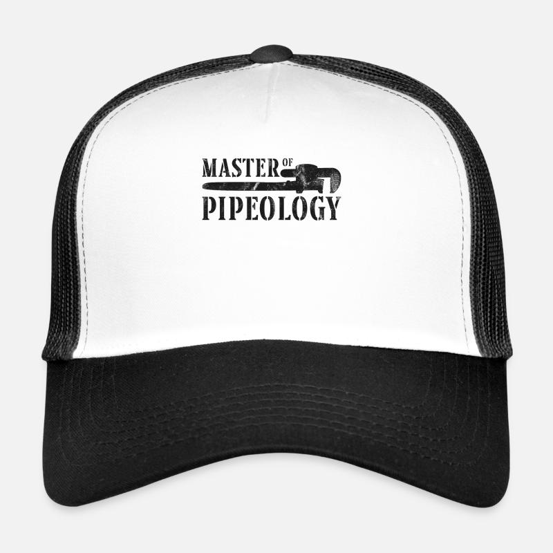 Plumbing Plumber Pun Vintage Trucker Cap