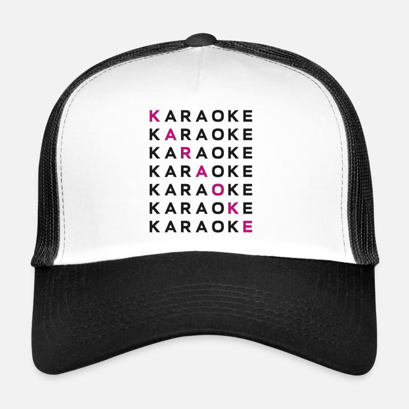 Karaoke Singer Karaoke Trucker Cap
