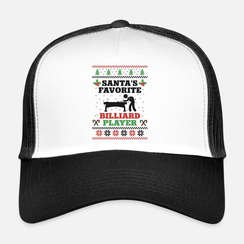 Billiards Pool Player Ball Trucker Cap
