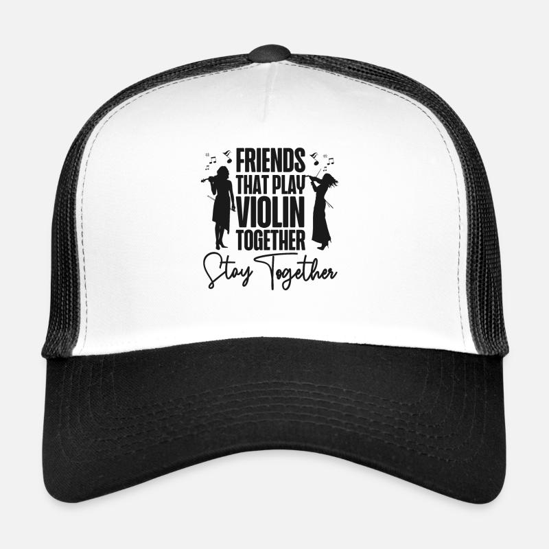 Violon Violoniste Besties Buddies Casquette trucker 