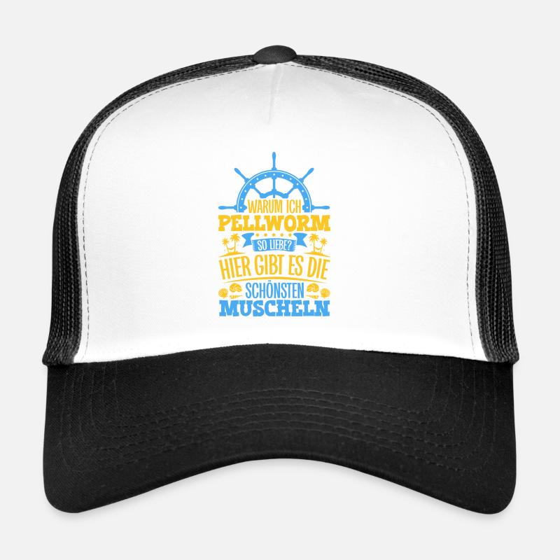 Schöne Muscheln - Warum ich Pellworm so liebe Trucker Cap