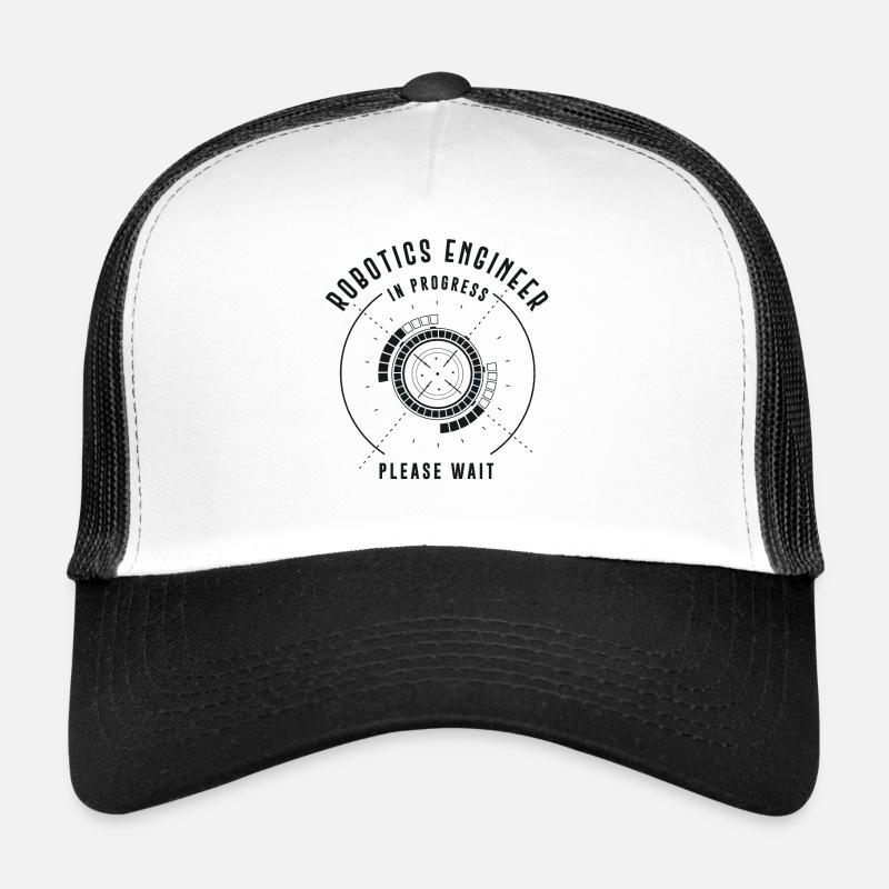 Robot Robotique Ingénieur Robotique Robotique Casquette trucker 