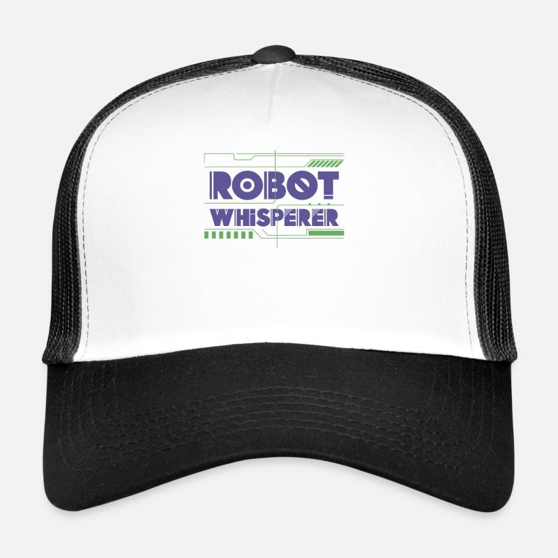 Robot Robotique Ingénieur Robot Casquette trucker 