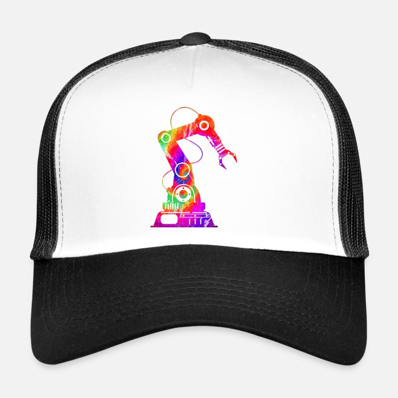 Ingénieur en robotique robotique Tie Dye Casquette trucker 