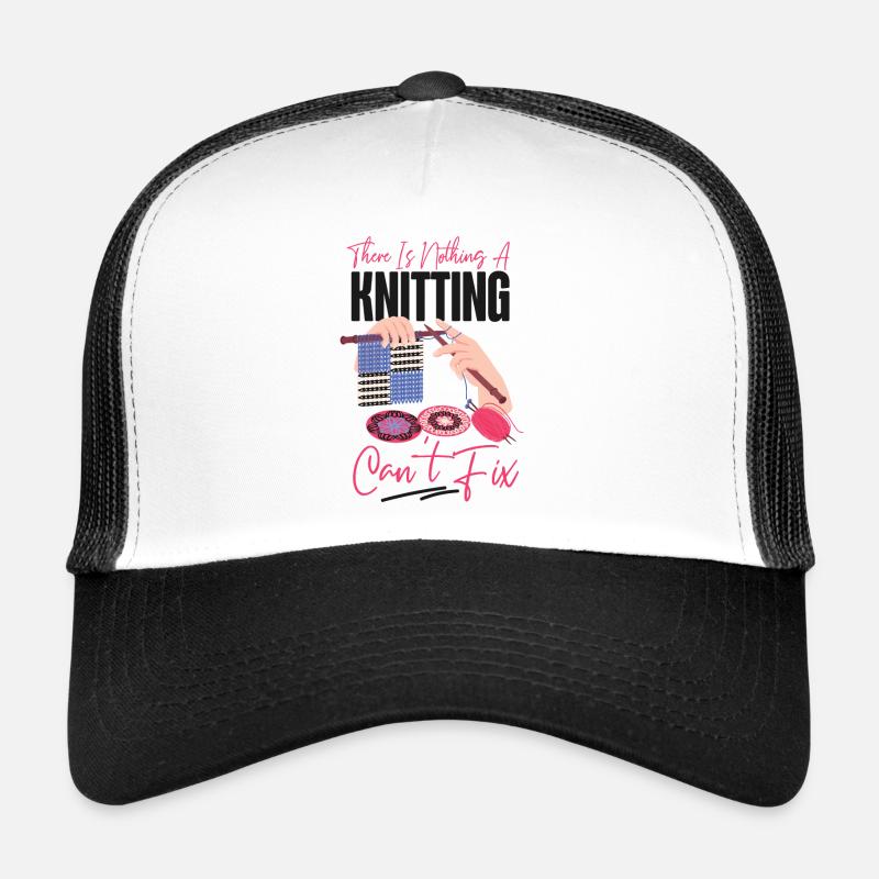 Knitting Knitter There Is Nothing Trucker Cap