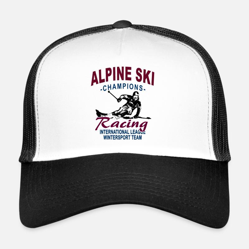 Alpine skiing Trucker Cap