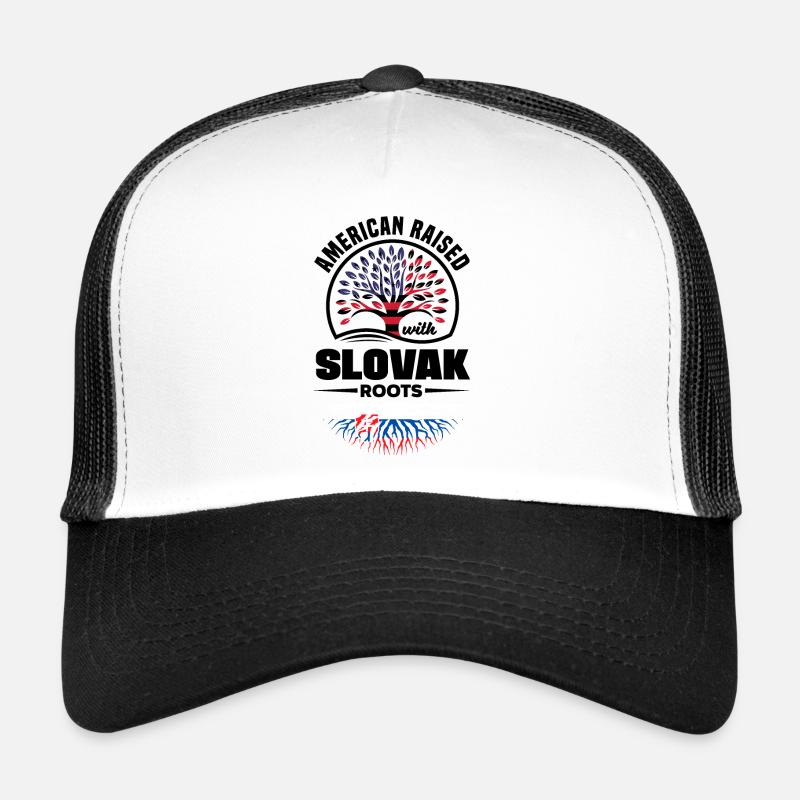 Slovaquie slovaque Citation du drapeau slovaque Casquette trucker 