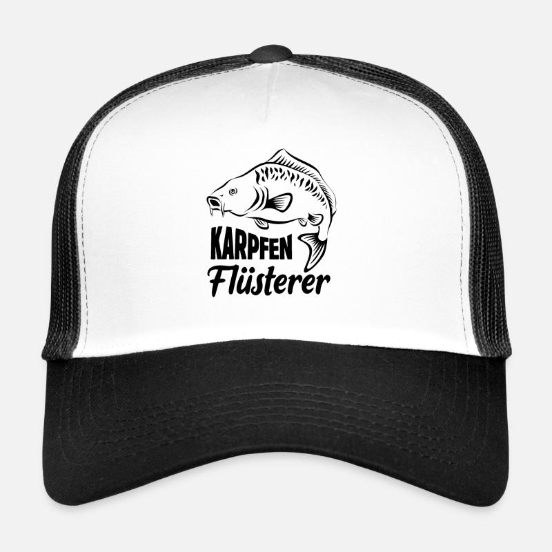 Karpfenflüsterer - Angler - angeln - Karpfen Trucker Cap