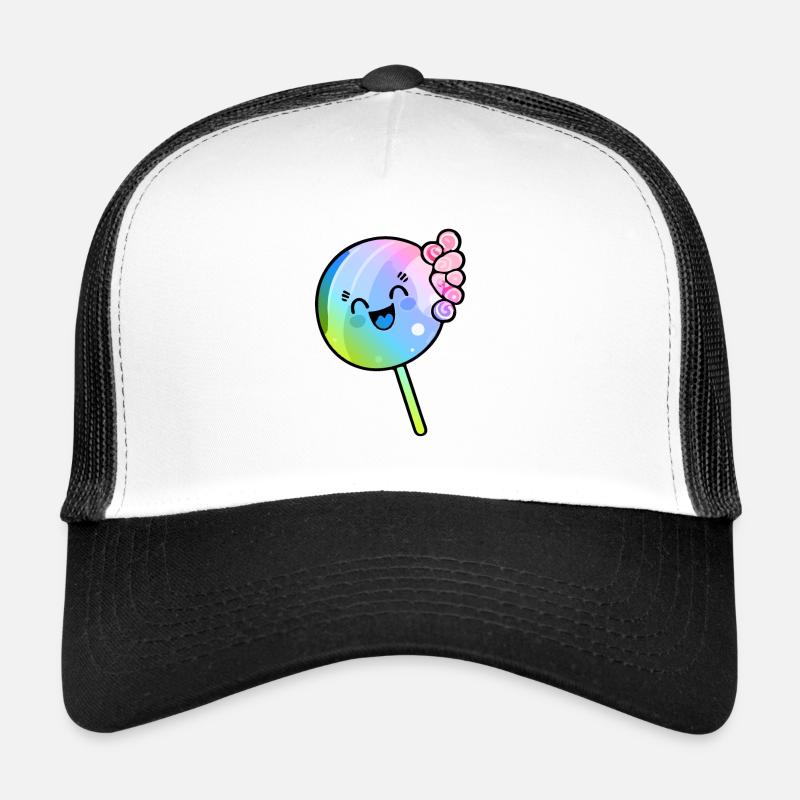 Lollipop Comic Bunt Trucker Cap