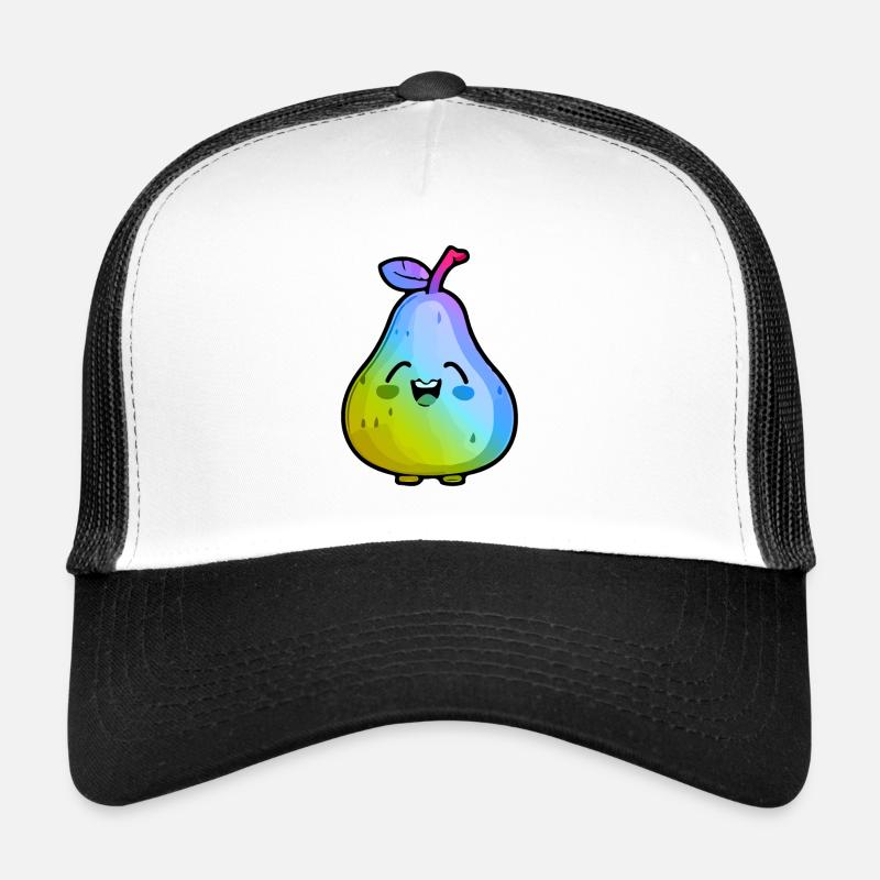 Birne Comic Bunt Trucker Cap