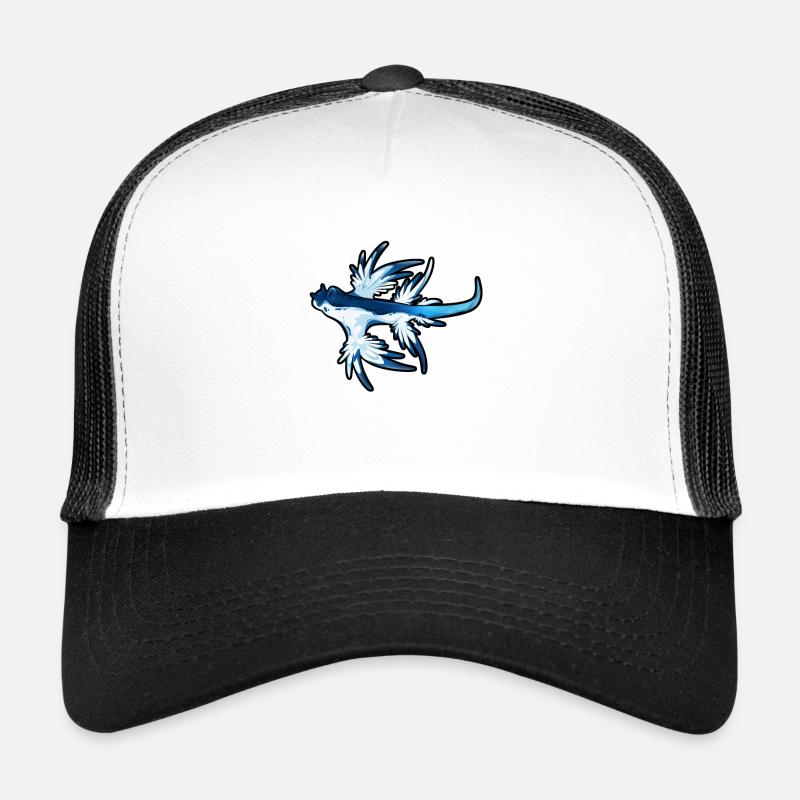 Zeichnung eines Glaucus Atlanticus Trucker Cap