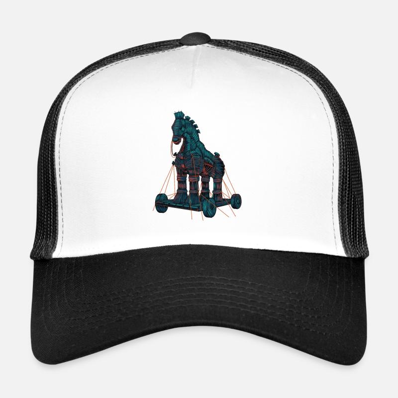 Trojanisches Pferd Trucker Cap
