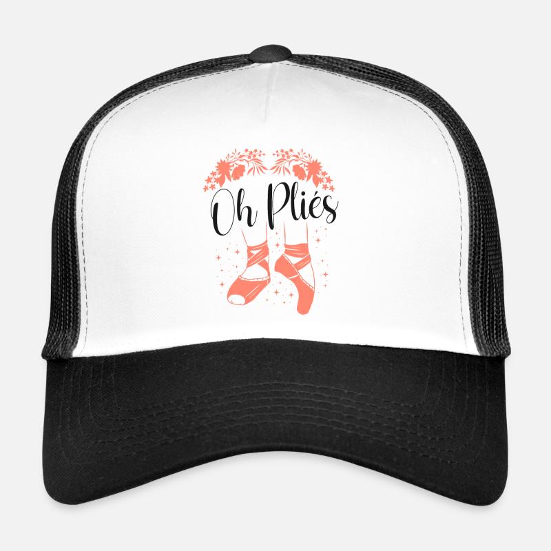 Ballet Danseuse Danse Ballerine Casquette trucker 