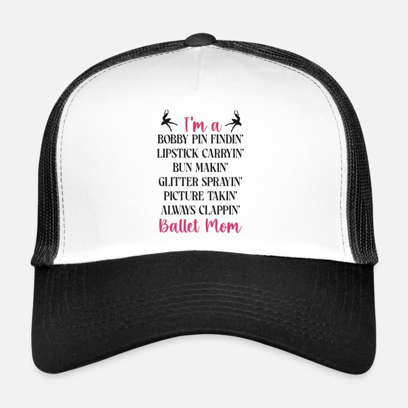 Ballet Danseuse Danse Ballerine Casquette trucker 