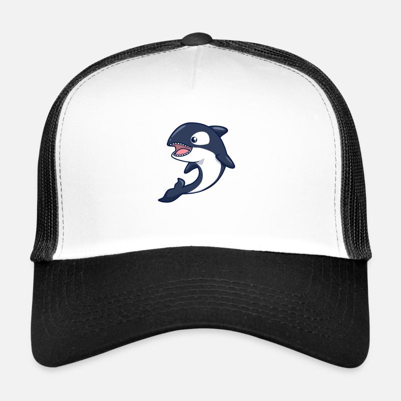 Kawaii Whale - Orque Casquette trucker 