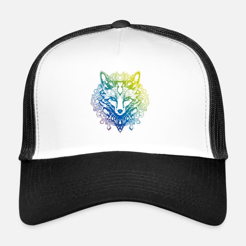 Renard Mandala Boho Casquette trucker 