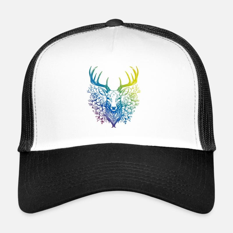 Cerf Mandala Boho Casquette trucker 