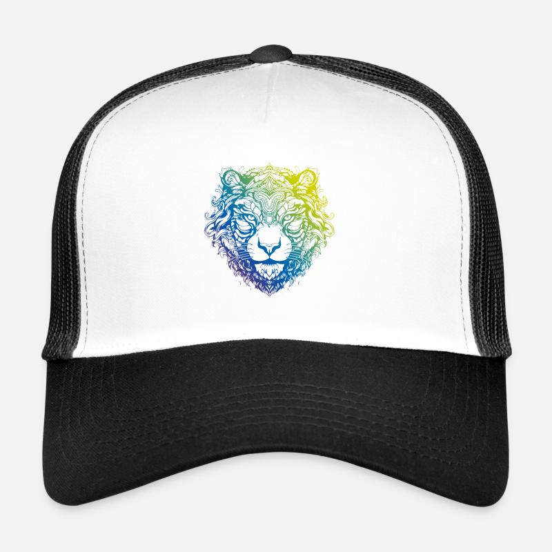Tiger Mandala Boho Trucker Cap