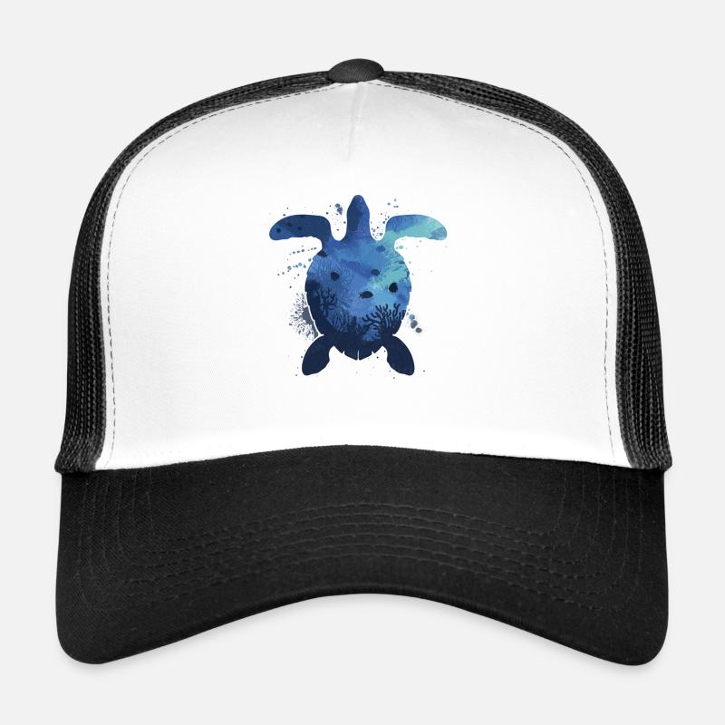 Tortue de mer Casquette trucker 