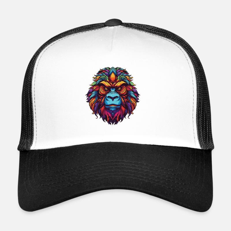 Gorilla Portrait Trucker Cap