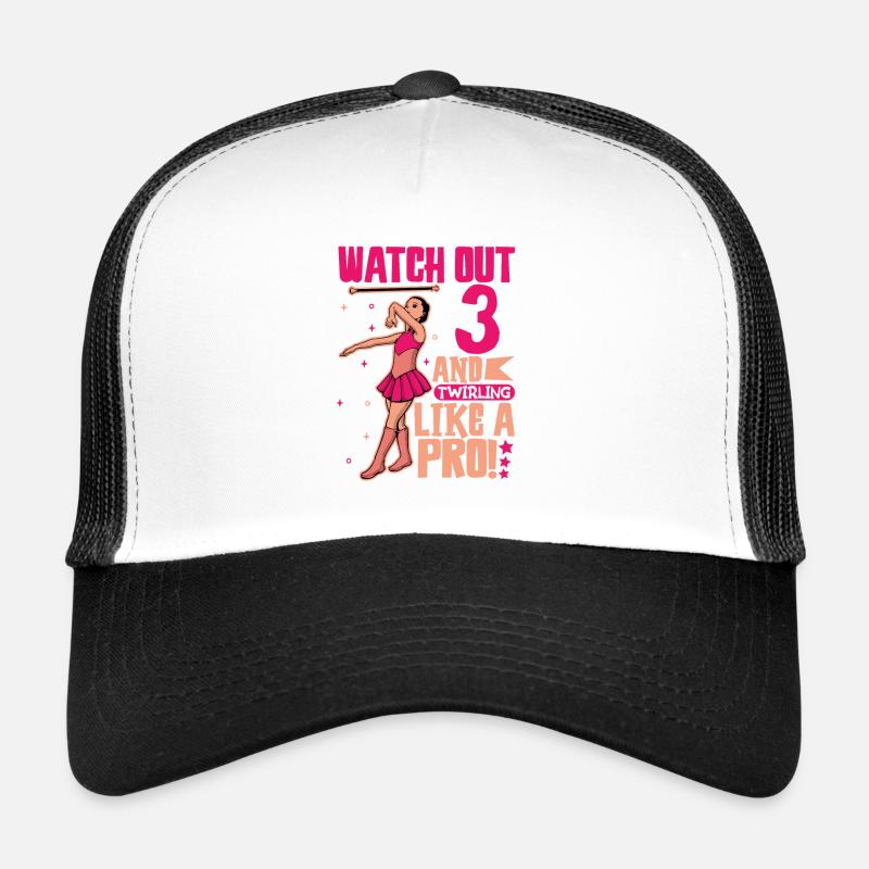 Ich bin 3 - Mädchen Twirling Trucker Cap