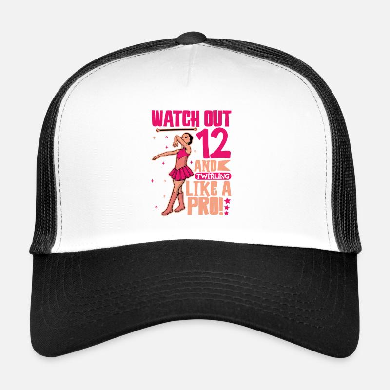 Ich bin 12 - Mädchen Twirling Trucker Cap