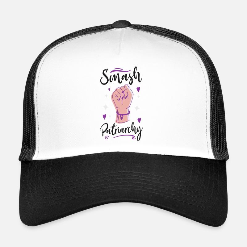 Feminist Smash Patriarchy Trucker Cap