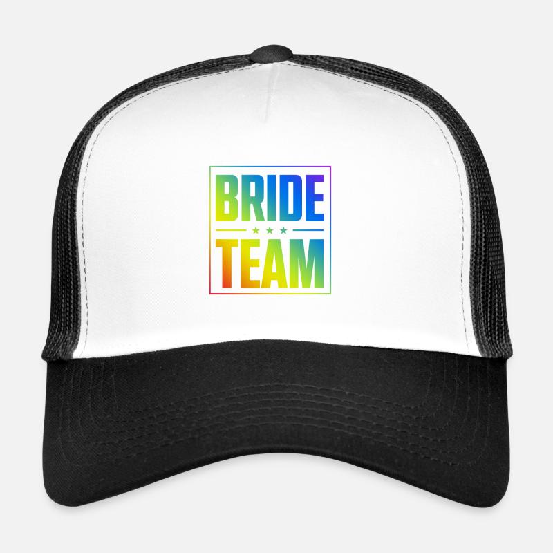 Équipe de la mariée Casquette trucker 