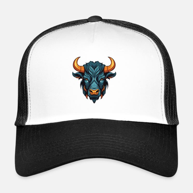 Bull Head Taurus Trucker Cap