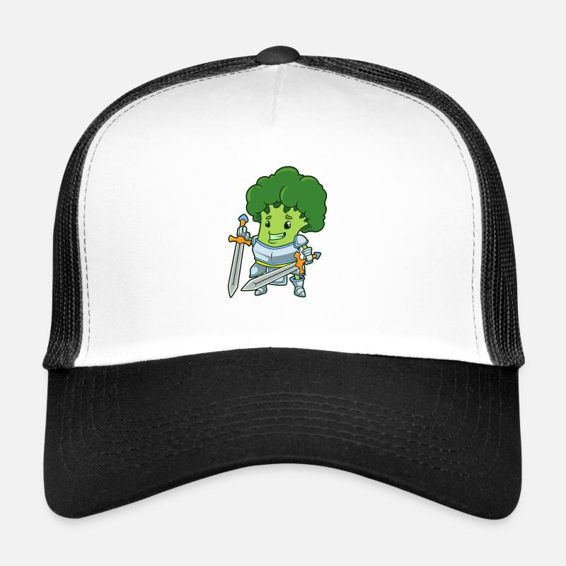 RPG Character - Paladin - Broccoli Trucker Cap